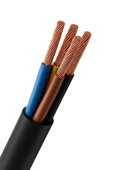 Simpood Brand 4x16 4-Core Flexible Cable